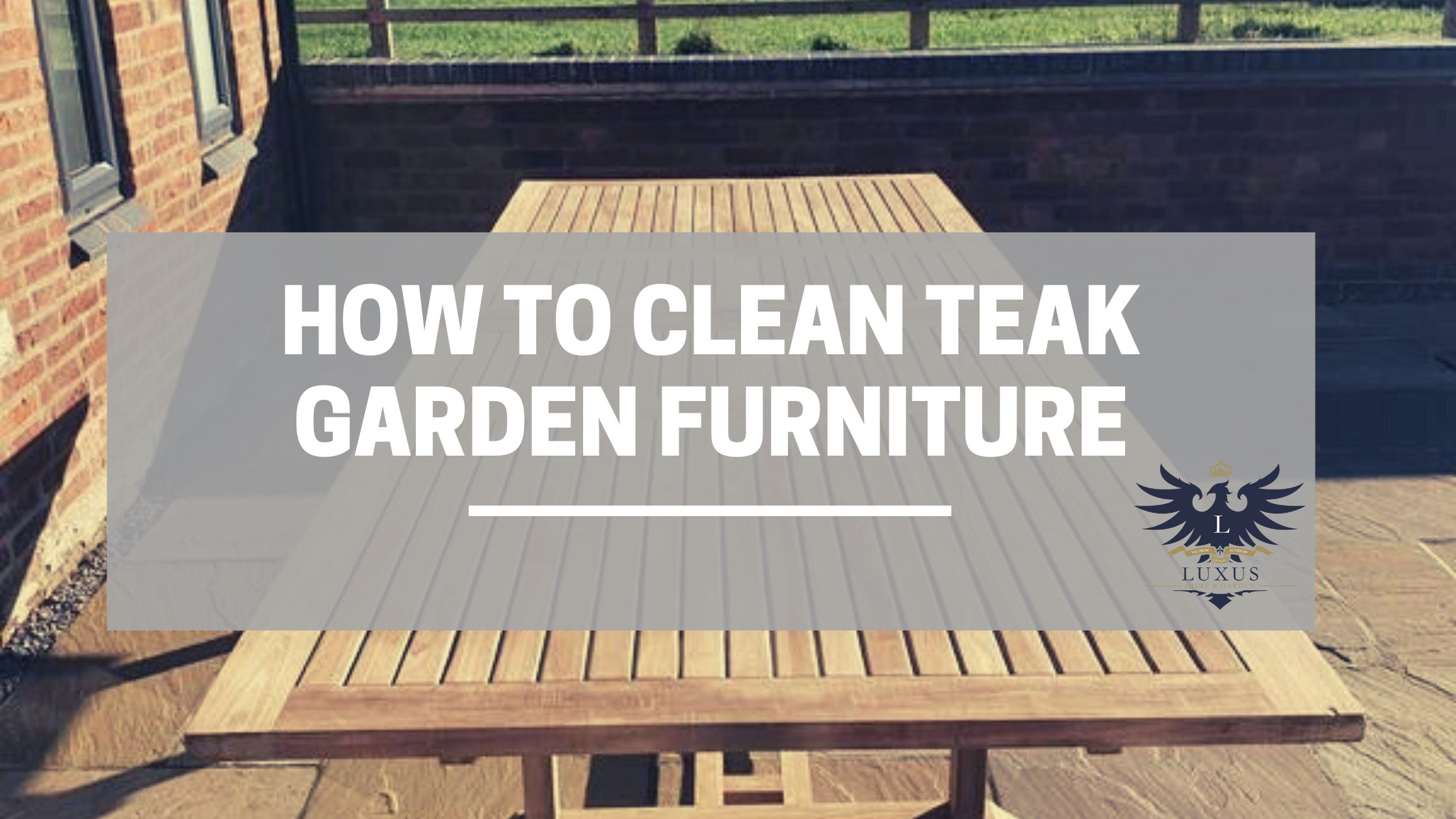 Cleaning teak discount outdoor furniture
