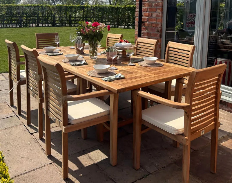 why invest in premium teak garden furniture