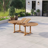 Teak 180-240cm Oval Extending Table 4cm Top with 8 Sydney Chairs – Teak Garden Dining Set, Free Cushions Teak 180-240cm Oval Extending Table 4cm Top with 8 Sydney Chairs – Teak Garden Dining Set, Free Cushions