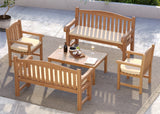 Harmony Family Bench Set – Teak Garden Seating Set Harmony Family Bench Set – Teak Garden Seating Set
