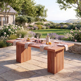 Belgravia Dining Table - Timeless Teak Outdoor Dining Table - UK and Ireland garden setting - image 1 Belgravia Dining Table - Timeless Teak Outdoor Dining Table - UK and Ireland garden setting - image 1