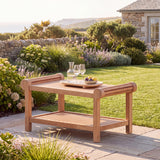 Teak Lutyens Coffee Table - Classic Teak Outdoor Table - UK and Ireland garden setting - image 1 Teak Lutyens Coffee Table - Classic Teak Outdoor Table - UK and Ireland garden setting - image 1