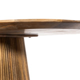 210cm Oval Solid Wood Table with Fluted Base and 4 Curved Ash Chairs 210cm Oval Solid Wood Table with Fluted Base and 4 Curved Ash Chairs