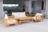 Amalfi Teak Garden Sofa Set Amalfi Teak Garden Sofa Set
