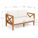 Amalfi Teak Garden Bench Amalfi Teak Garden Bench