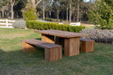 Belgravia Teak Garden Dining Set – Bench Set Belgravia Teak Garden Dining Set – Bench Set