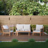 Portofino Teak Sofa Set Portofino Teak Sofa Set