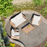 Amalfi Teak Sofa Set Amalfi Teak Sofa Set