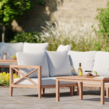 Amalfi Corner Teak Sofa Set Amalfi Corner Teak Sofa Set