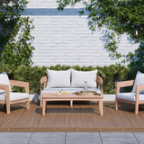Santorini Teak Sofa Set Santorini Teak Sofa Set