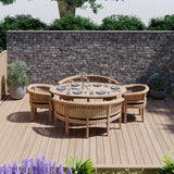 Teak Set 2m Sunshine Table with 2 San Francisco Chairs and 2 Benches Teak Set 2m Sunshine Table with 2 San Francisco Chairs and 2 Benches