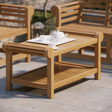 Teak Lutyens Coffee Set ( 1 x Bench, 1 x Coffee Table) Teak Lutyens Coffee Set ( 1 x Bench, 1 x Coffee Table)