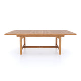 Teak Garden Furniture 180-240cm Rectangle Extending Table, 4cm Top. Teak Garden Furniture 180-240cm Rectangle Extending Table, 4cm Top.