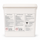 Luxus Teak Care Kit - Teak Cleaner, Restorer and Sealer Luxus Teak Care Kit - Teak Cleaner, Restorer and Sealer