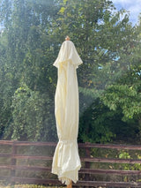 2.7m Solid Wood Parasol 48mm Pole. 2.7m Solid Wood Parasol 48mm Pole.
