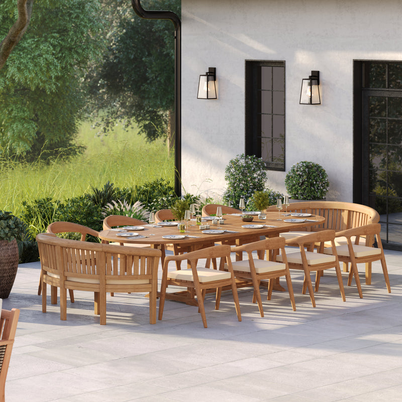 Teak outdoor furniture