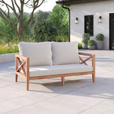 XL Amalfi Corner Set – Teak Garden Sofa Set, Free Cushions