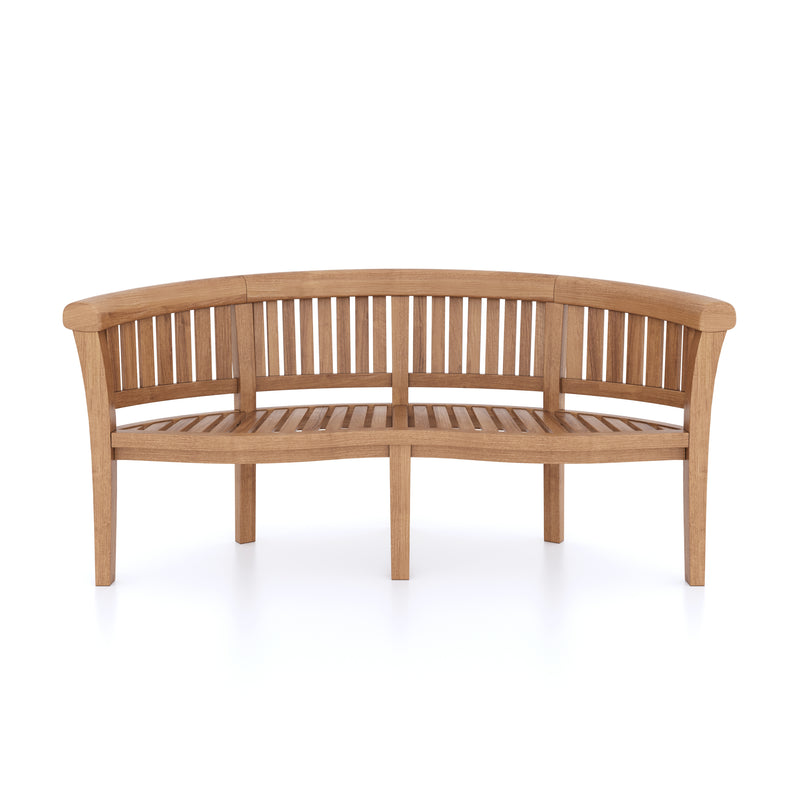 Teak Garden Furniture San Francisco Bench Cushion included.