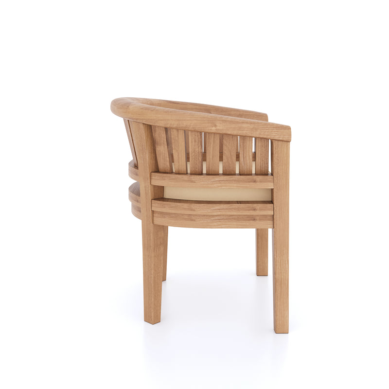 Teak Garden Furniture San Francisco Chair (Cushion Included)
