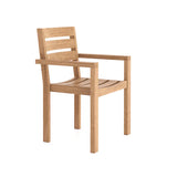 2 x Marlow Stacking Chairs with Cushions