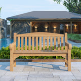 Garden teak benches