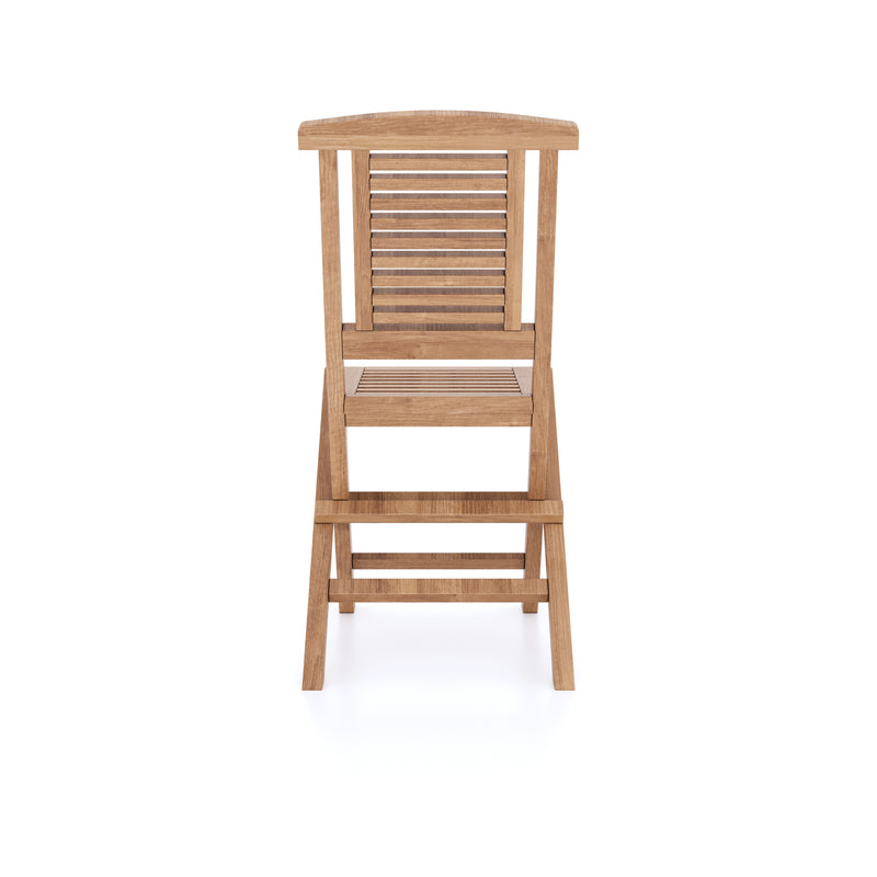 Teak Garden Furniture Hampton Folding Chair (Price for 1)