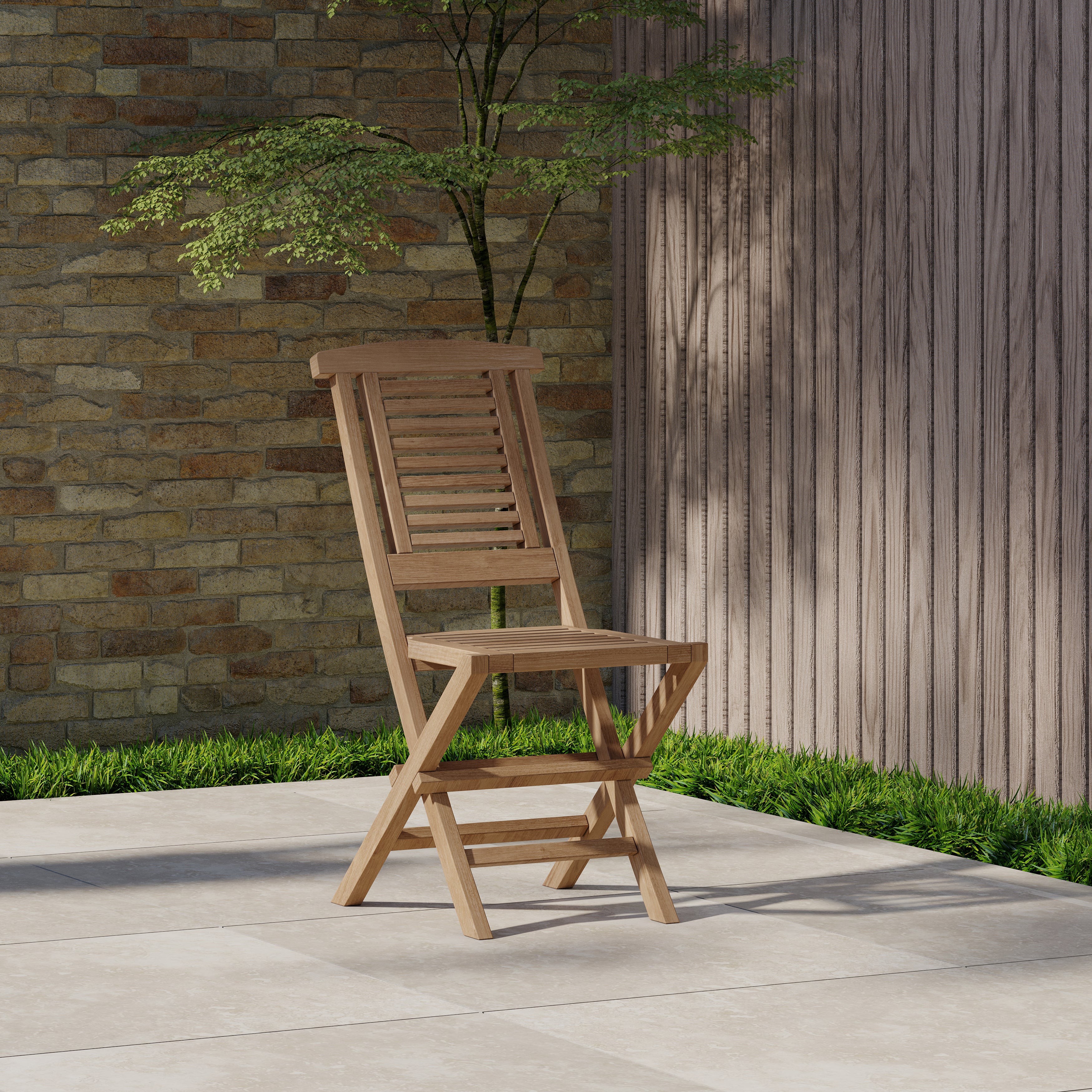 Garden on sale teak chairs