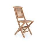 Teak Set 120cm Sunshine Folding Table (4 Folding Chairs) Cushions included.