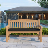 Teak Garden Furniture Harmony Bench with Cushions