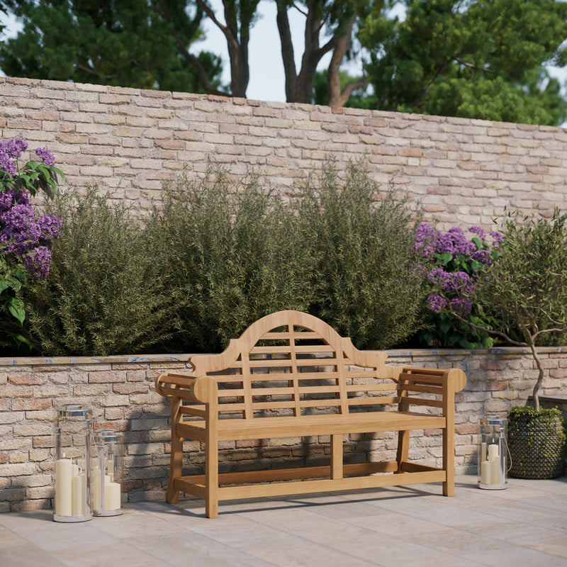 Teak garden Furniture Lutyens Bench