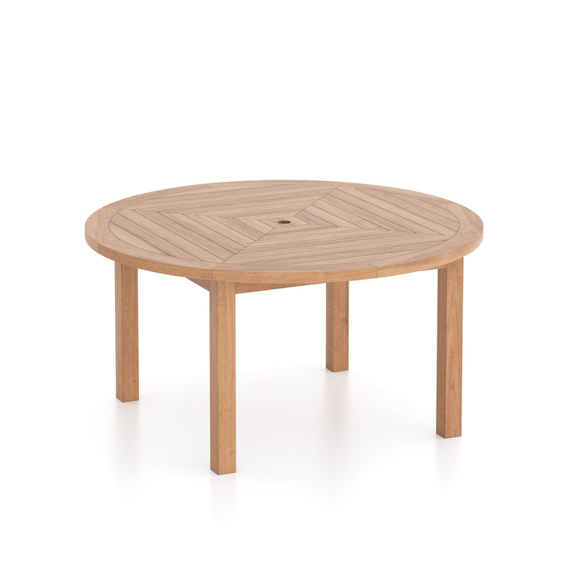 Luxor 150cm Round Teak Table 4cm Table Top