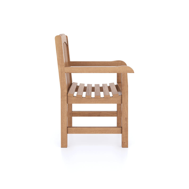 CLEARANCE Warwick Teak Hardwood Armchair (with cushion)