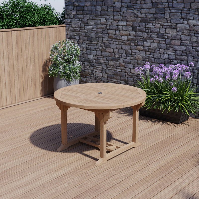 120cm to 170cm Round to Oval Extending Table