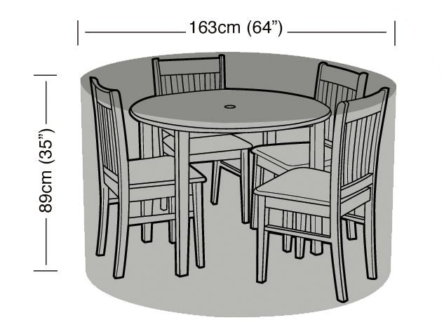 120cm Garden Set Cover
