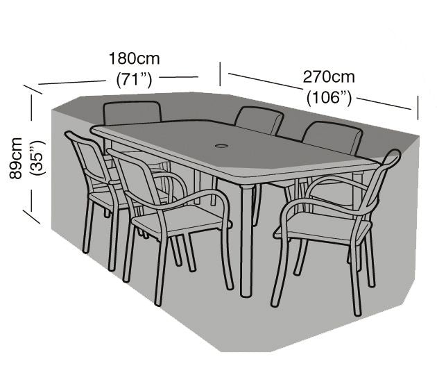 120-170 Garden set cover