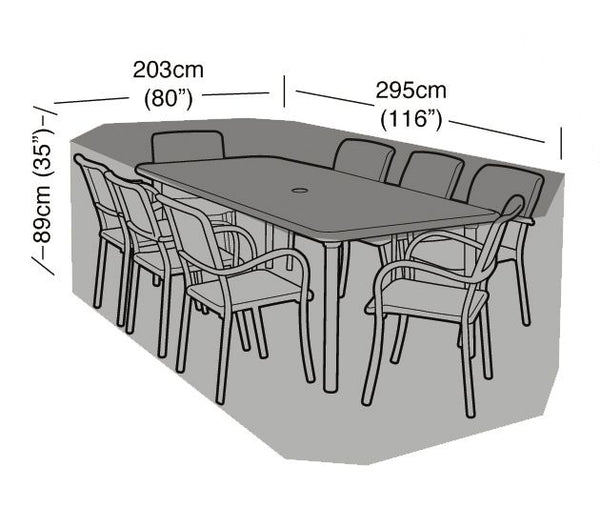 180cm to 240cm Garden Set Cover