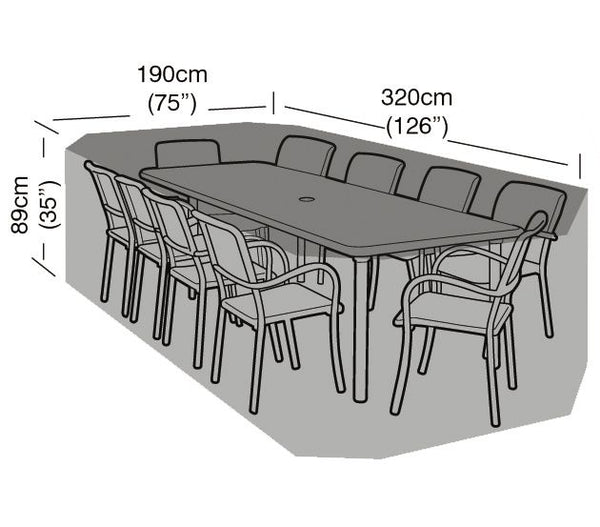 200cm-300cm Garden Set Cover