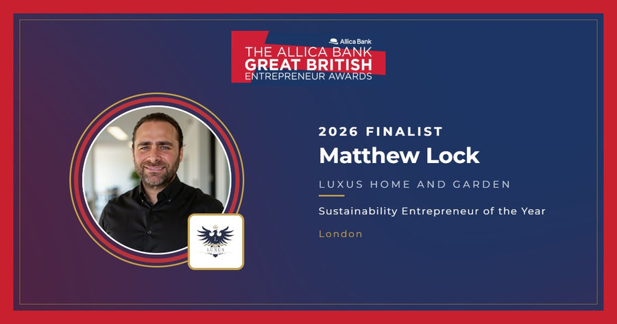 Luxus founder Matthew Lock named finalist — Sustainability Entrepreneur of the Year