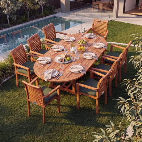Luxus solid teak garden furniture