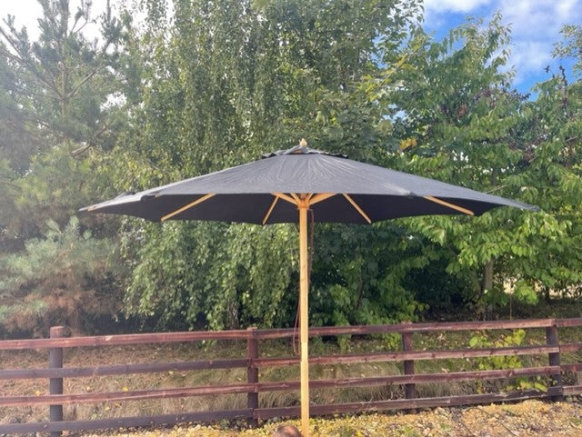 2.7m Solid Wood Parasol 48mm Pole.