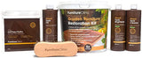 Teak Garden furniture restoration kit.