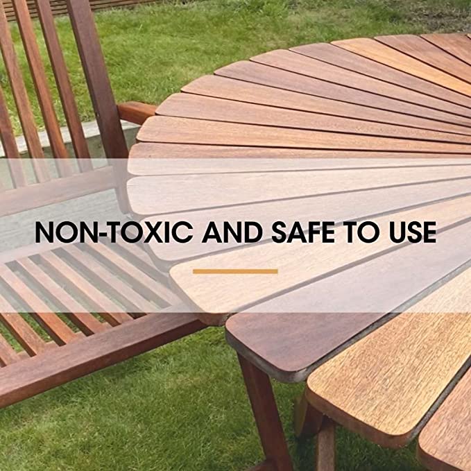 Teak Garden furniture restoration kit.