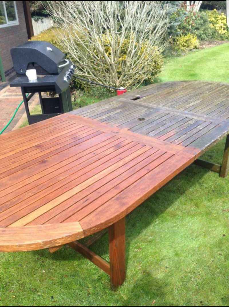 Teak furniture on sale restoration near me